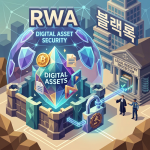 ํ์ฌ ์ด๋ฏธ์ง: Digital assets protected by shields and locked with a legal registry building